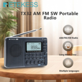 רדיו FM או AM מיני נטען Retekes V115